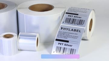 silver pet customized sticker 