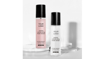 OEM OBM Black Spray Custom Logo Long-Lasting Makeup Setting Spray Finishing Spray For All Skin1