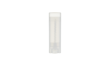 0.15 OZ Matte Transparent Lip Balm Flat Tube