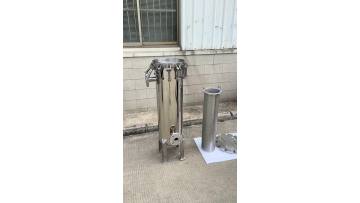 Basket filter sinter mesh filter installation