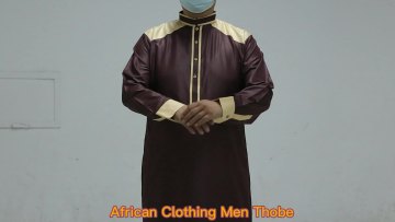 Factory wholesale islamic clothing abaya men thobe kaftan for men dishdasha african clothing boubou jilbab qamis jubbah1
