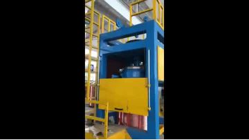 Copper rod breakdown machine