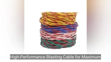 Blasting Cable 0.5mm Dynamite Wire Manufactory for Mining Safety1