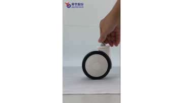 Double vane furniture caster