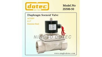 2S500-50 Stainless Steel Solenoid Valve