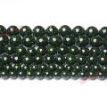 Fctory Price 4mm 6mm 8mm 10mm 12mm 14mm Natural Stone Dark Green SandStone Sand Round Beads for Jewellery Making DIY