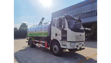 New Arrival FAW 4X2 12.47cbm High-Capacity Vacuum Sewage Suction Truck1