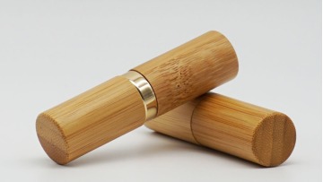 Eco-Friendly Bamboo Cylinder Lip Balm Tube