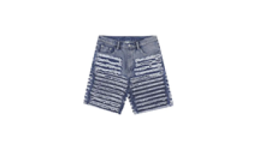 OEM High Quality Plus Size Men Fashion Distressed Ripped Denim Jeans Shorts1