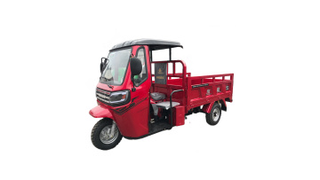 A very practical enclosed motor tricycle