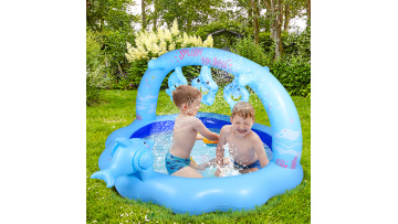 cutomus spray inflatable pool