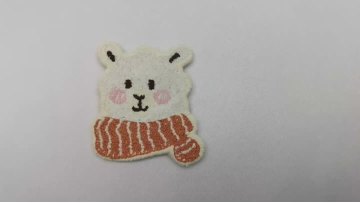 Small-sized stitch embroidery patch
