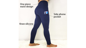Black XXS To XL Knee High Waist Horse Riding Pants