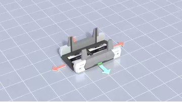 Automated Robotic Two-Level Car Parking AGV System