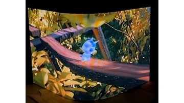Outdoor Big Billboards Curve Iron Case Video Wall