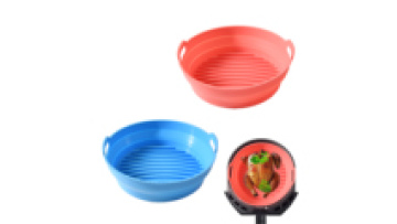 Food Grade Silicone Greaseproof Baking Airfryer Liner For Air Fryer Oven Use1