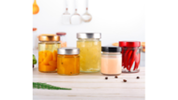 Wholesale 150ml/180ml/220ml/280ml/380ml/500ml Factory Price Kitchen Storage Type Glass Food Storage Jars With Airtight Screw Lid1