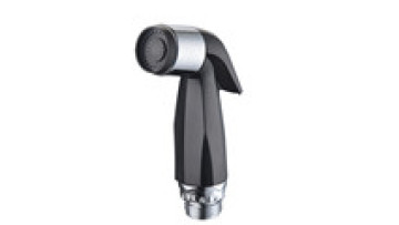 Black Portable Wall-Mounted Shattaf Set for Bathroom1