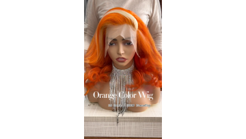 Unprocessed 100% human hair full lace wig alibaba he lace frontal orange wigs raw Indian hair wigs from India wholesale vendor1