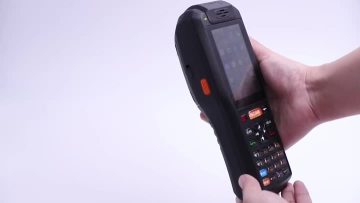 PDA-3505 series handheld barcode scanner PDA with printer