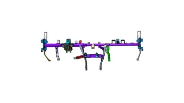 Custom Automotive Instrument Panel Crossmember Welding Assembly1
