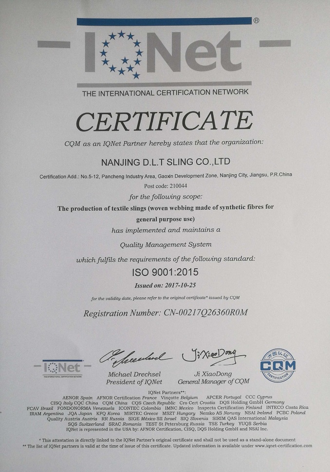 IQNET  -   ISO9001:2015