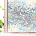 Window Film Rainbow Effect Privacy Static Glass Sticker Adhesive Heat Transfer Vinyl Film On Removable Windows Bathroom