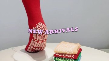 Custom color wholesale high quality home non-slip socks anti slip hospital socks disposable1