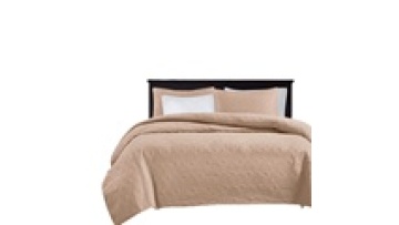 Washed Super Soft Microfiber Embroidery Quilt Bedspread Blanket Comforter Set1