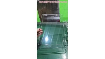 Transparent  injection molding top cover parts