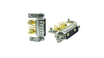 Bending Foot 7W2 RF Connector