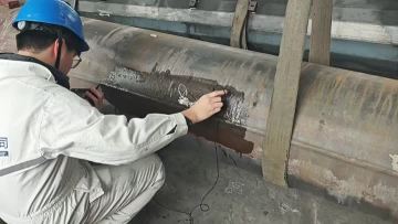 Steel Pipe Pole Weld Quality: UT (Ultrasonic Testing)