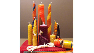 5 Ways to Make Rolled Beeswax Candles