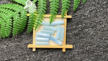 Aquamarine cylinder