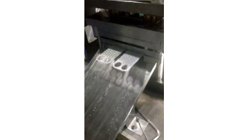 Double Servo Hole-punching Cutting Fin Machine