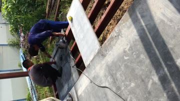 cement fiber board cutting-2.MP4