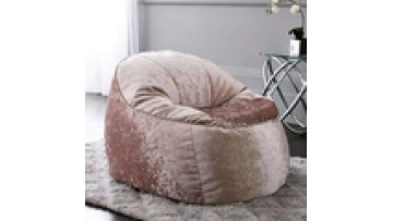 Top Quality Simple Modern Minimalist  Velvet Comfort Leisure  Fabric Reclining Living Room Lounge Bean Bag Chair1