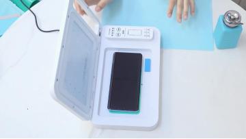 UV vacumm machine for curing UV film