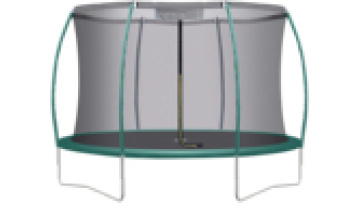 Garden anti-fall trampoline with safety fence children's trampoline safety exercise1