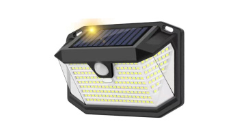 202 PCS LED CHIPS ip 64  PIR Sensor Solar Wall Light1