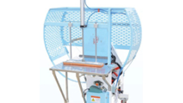 Low cost good quality semiauto paper box  bundling machine bundler1