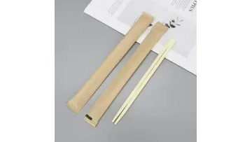 Disposable Double Bamboo Chopsticks / Individually Packaged1
