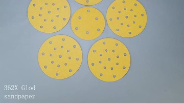 Gold sandpaper