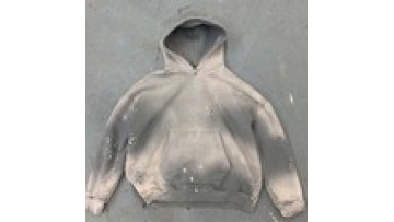 Manufacture Oem Logo Oversized Pullover Sweatshirt Custom Embroidery Acid Wash Hoodie Men1