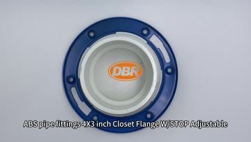 Closet Flange (H)W/Metal ring-Epoxy coated