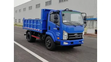 New Arrival Nanjun 4X2 4.2m 143HP 7.4cbm Rear Dump Truck1
