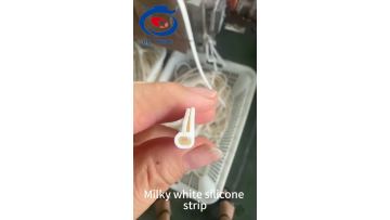 Milk white silicone strip