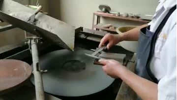 Coarse grinding shaping
