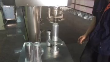 Semi automatic soft drink beverage beer tin can seamer for sale1