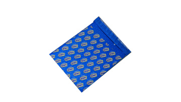blue poly mailer